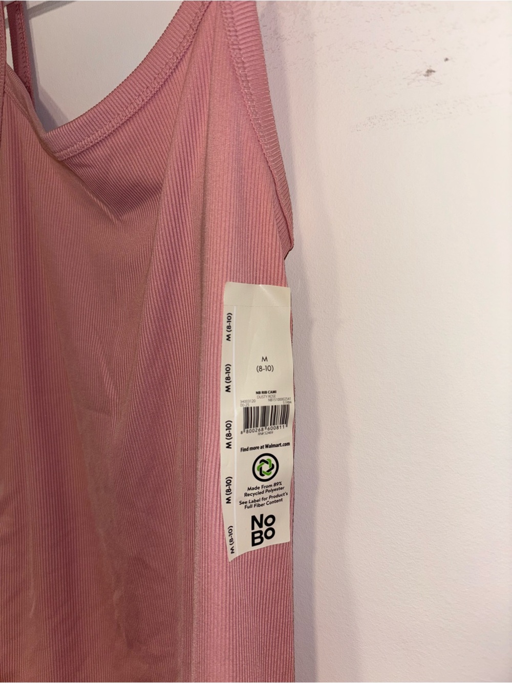 Pink basic tank top - Picture 2 of 4